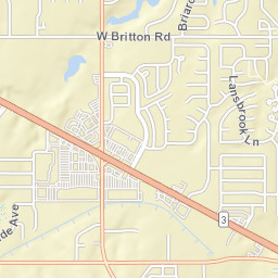 6221 W Wilshire Blvd Oklahoma City Street Map
