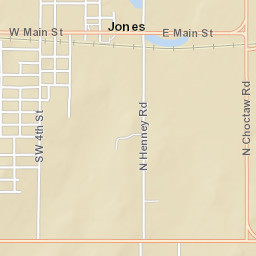 13577-13643 W Main St, Jones, OK 73049 Street Map