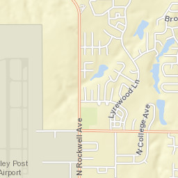 6584-6698 North Peniel Avenue Oklahoma City OK Street Map