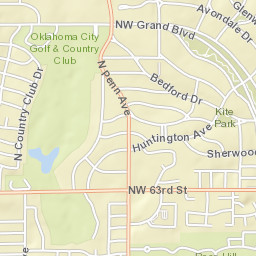 7017-7039 Nichols Road Nichols Hills OK Street Map