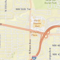 4205-4299 North Kentucky Avenue Oklahoma City OK Street Map