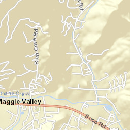 204 Campbell Creek Rd Maggie Valley Street Map