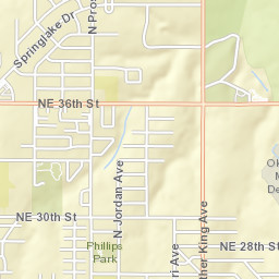 3209-3213 North Fonshill Avenue Oklahoma City OK Street Map