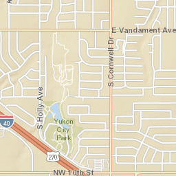 808 Kingston Drive, Yukon, OK 73099 Street Map