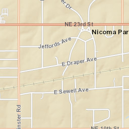 2301-2371 Overholser Dr, Choctaw, OK Street Map