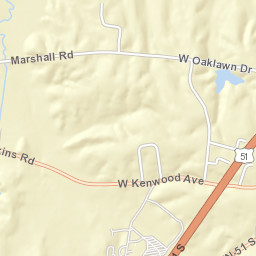 331 W Oaklawn Dr, Brighton, TN 38011 Street Map