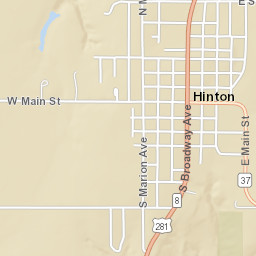 North Broadway, Hinton, OK 73047, USA Street Map