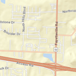 629-683 Rena Rd Van Buren AR Street Map