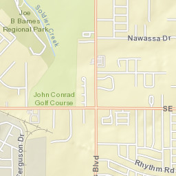 751-799 South Margene Road, Midwest City Street Map