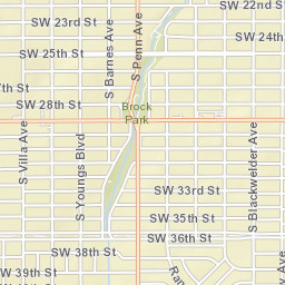 2128-2136 Southwest 24th Street, Oklahoma Street Map