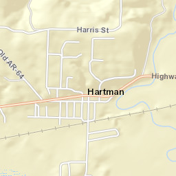 101-399 Plugge Street, Hartman, AR 72840 Street Map