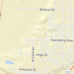 2862 North 32nd Street Fort Smith AR Street Map