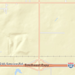 5917 Empire Boulevard, Oklahoma City, OK Street Map