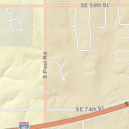 5900 South Berryman Road, Oklahoma City Street Map