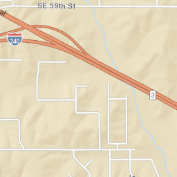 7212 Sapphire Ln Oklahoma City OK Street Map