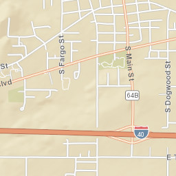 Interstate 40, Muldrow, OK 74948, USA Street Map