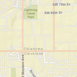 500 Southwest 89th Street, Oklahoma City Street Map