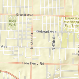 3500 Kinkead Avenue Fort Smith AR Street Map
