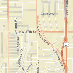 669-691 Northwest 27th Street, Moore, OK Street Map