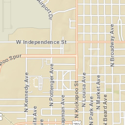 1205-1299 North Broadway Avenue Street Map