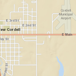 366-398 East 3rd Street, New Cordell, OK Street Map