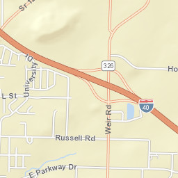 2401 East J Street Russellville AR Street Map