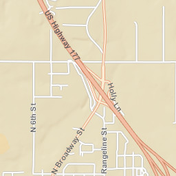 300 East Beech Street, Tecumseh, OK Street Map