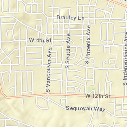 2310-2402 West 6th Street, Russellville, AR Street Map