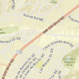 4189 High Resort Boulevard Southeast, Rio Rancho Street Map