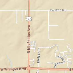 400-796 West Wrangler Boulevard, Seminole, OK Street Map