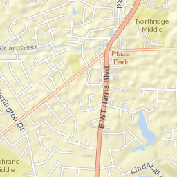 7300 Plaza Road Extension, Charlotte, NC 28215, Street Map