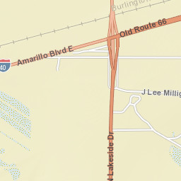 926 North Lakeside Drive, Amarillo, TX Street Map