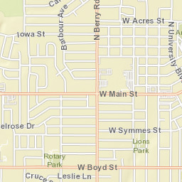 1704-1708 Iowa Street, Norman, OK Street Map