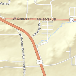 75-79 Easley Loop, Greenwood, AR 72936 Street Map
