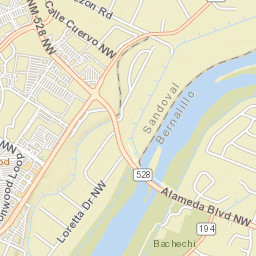 1681 New Mexico 528 Albuquerque NM Street Map