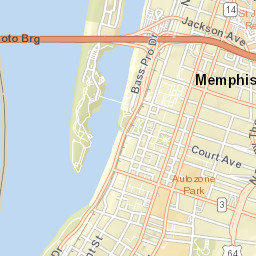 126 Beale St, Memphis, TN 38103 Street Map