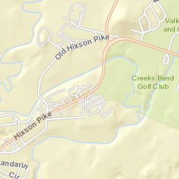 5504-5598 Old Hixson Pike, Hixson, TN Street Map