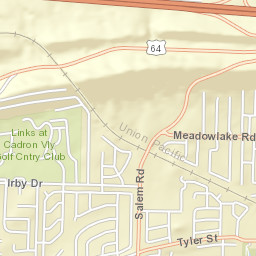 2830-2840 Summerset Drive Conway AR Street Map