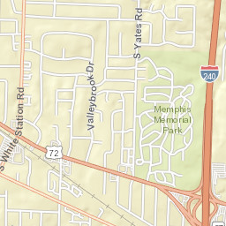 5394 Brantford Avenue Memphis TN Street Map