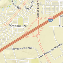 Woodbridge Drive Northwest, Albuquerque Street Map