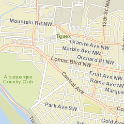 304 San Felipe Street Northwest Albuquerque NM Street Map