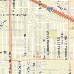 5409-5413 Marble Avenue Northeast, Albuquerque Street Map