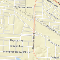 2098 Charjean Road, Memphis, TN 38114 Street Map