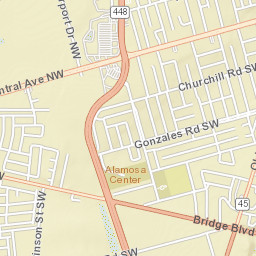 6305-6309 Dennison Road Southwest Albuquerque Street Map