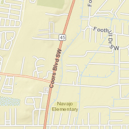 2719-2799 Procopio Place Southwest, Albuquerque Street Map