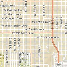 550-598 South 9th Street, Chickasha, OK Street Map