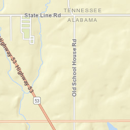 28571-28799 Cedar Hill Rd, Ardmore, AL Street Map