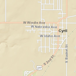 221 Ohio Cyril OK 73029 America Street Map