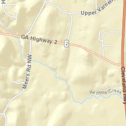 3898 Cleveland Hwy, Varnell, GA 30721, USA Street Map