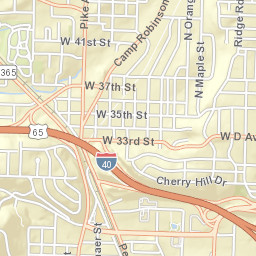 2715 Railroad Avenue North Little Rock Street Map